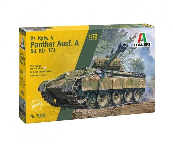 1 72 ITALERI Pz.Kpfw. V Panther Ausf. A Kit IT7018