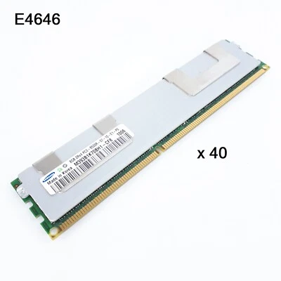 Samsung 8GB PC3-8500R DDR3 Server Memory Ram ECC Lot of 40 E4646 - Image 1 of 4
