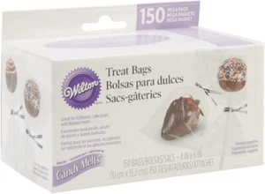 Wilton 150/Pack Treat Bags - Picture 1 of 2