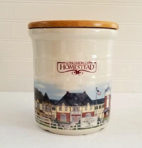 Longaberger 1999 HOMESTEAD Crock 2 QUART 7"H Pottery - Picture 1 of 18