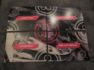 Juego de 4 postales promocionales De La Soul AOI: discos Bionix Tommy Boy 2001 - Imagen 1 de 2