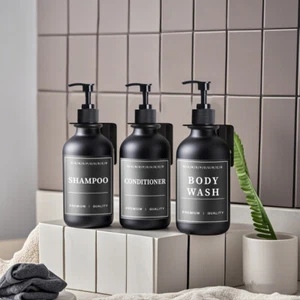 1/2/3 Stück 500ml Seifenspender Flüssigseifen Spender Shampoo Lotion Pumpflasche - Bild 1 von 19