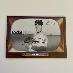 2004 Bowman Heritage Carl Pavano Marlins Black and White Parallel Card #156 - Bild 1 von 1