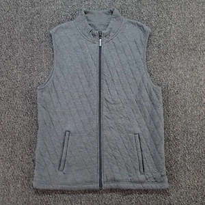 Mizzen Main Weste Herren Medium Belson gesteppt Full Zip Gilet Golf Freizeit Business - Bild 1 von 10