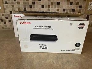 GENUINE Canon E40 Black FC200 1491A002 Toner Cartridge CT-38 - Picture 1 of 7