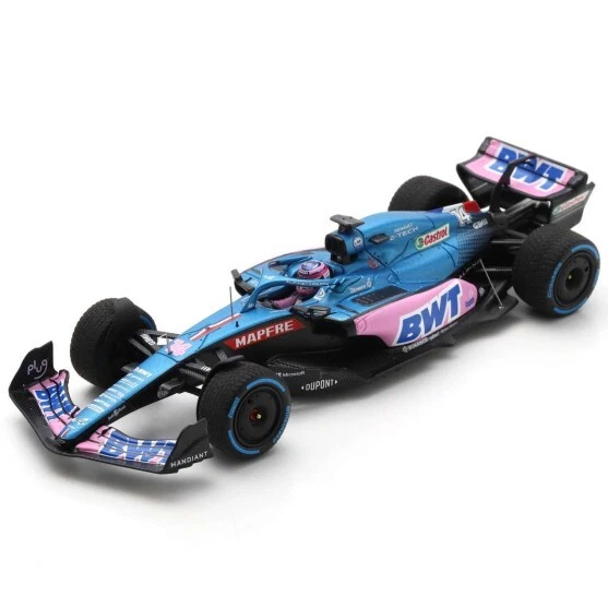 Spark 18S750 1/18 ALPINE A522 NO.14 7TH Monaco Gp 2022 Fernando Alonso Vettura