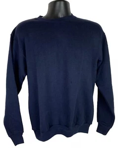 Vintage Crew Sweatshirt Russell Athletic Medium 70s Gold Tag Navy - Picture 1 of 11