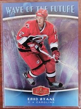 2006-07 FLAIR SHOWCASE HOCKEY WF8 WAVE OF THE FUTURE ERIC STAAL HURRICANES