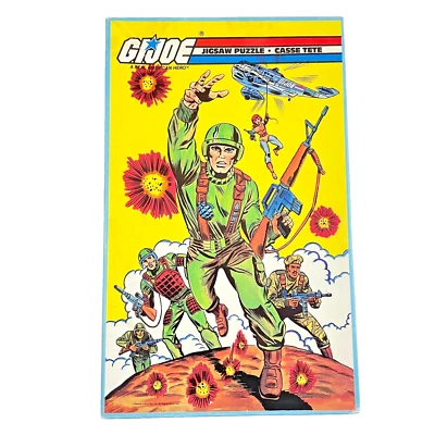G.I. JOE JIGSAW PUZZLE ; 1610-1 1982 HASBRO 200 pcs explosive Amazing Art - Image 1 of 4