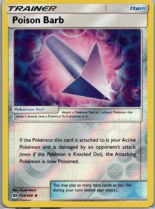 2017 Sun & Moon Poison Barb Uncommon #124 - Picture 1 of 2