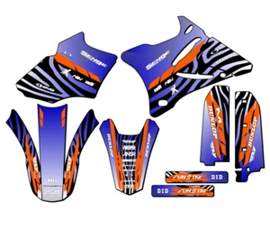2002-2014 YZ 85 TIGRE Blue Senge kit de gráficos compatible con Yamaha - Imagen 1 de 10