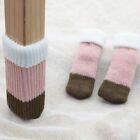 4Pcs Knitting Chair Leg Covers Multicolor Chair Socks  Home Improvment
