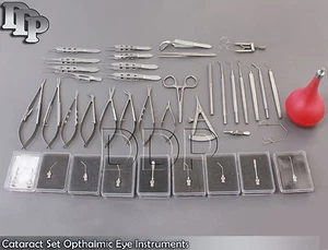 Cataract Set Of 40 Pieces Opthalmic Eye Instruments EY-024 - Picture 1 of 3