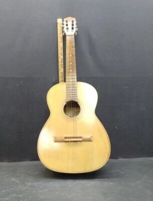 Vintage Tranquillo Giannini Brazilian Classical Acoustic Guitar 1960s Instrument - Image 1 of 4