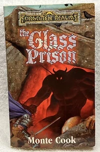 Monte Cook/Forgotten Realms: The Glass Prison 1st Print PB/EUC Fantasy 1999 - Imagen 1 de 6