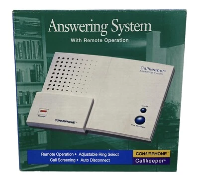 Vintage conair phone callkeeper answering system with remote operation - Image 1 of 4