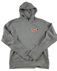 REED Star Hoodie Adult Medium Grey Hooded Sweatshirt Mens M - Picture 1 of 8
