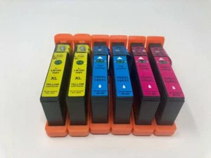 6 cartuchos de tinta 100XL para Lexmark S301 S305 S405 S402 S502 S505 S605 S815 S816 - Imagen 1 de 4