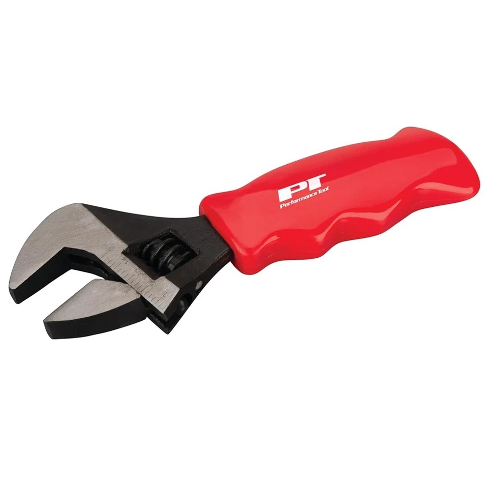 Performance Tool W9108 Stubby Adjustable Wrench with SAE and Metric Markings,... - Image 1 of 1