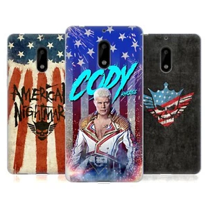 OFFICIAL WWE CODY RHODES GRAPHICS SOFT GEL CASE FOR NOKIA PHONES 1 - Picture 1 of 10