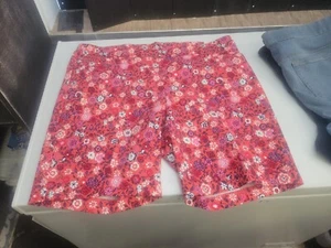 Terra & Sky Women's Size 1x Multi-Colored Shorts - Picture 1 of 5