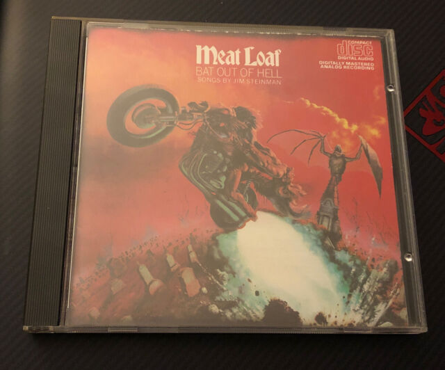 MEAT LOAF Hot as Hell CD Live in Europe 1977 Made in Italy RARE