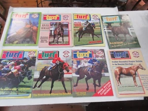 1986 & 1987 LOT OF 6 TURF MONTHLY MAGAZINES - Picture 1 of 5