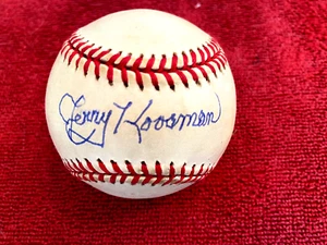 JERRY KOOSMAN Signed Major League Baseball -Lifetime Guaranteed Authentic - Picture 1 of 2