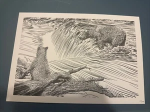 CALIFORNIA BEARS (20/100) extrem seltener 2014 LAURENT DURIEUX Buchdruck - Bild 1 von 8