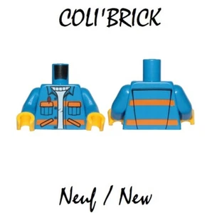 Lego 973pb3100 - 1x Torse Corps Minifig Torso Body Worker Pattern 76382 Neuf - Imagen 1 de 1