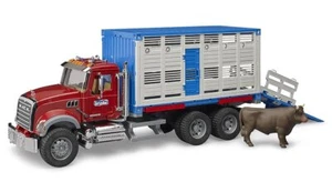 BRUDER TOYS #02830 MACK Granite Cattle Transport NEW! - Picture 1 of 1