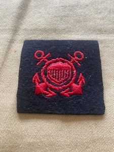 WWII USMS U S Maritime Service Cuff DM/ Striker on wool felt - Picture 1 of 2