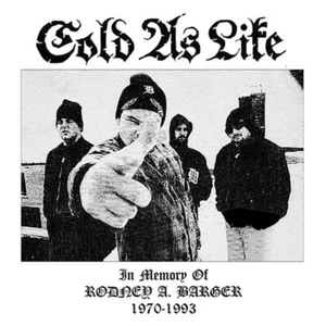 COLD AS LIFE In Memory of Rodney A. Barger 1970-1993 LPx2 WHITE & BLACK SMASH - Picture 1 of 8