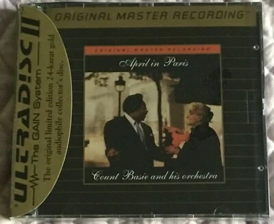 Count Basie «Апрель в Париже» MFSL золотой компакт-диск ultradisc II совершенно новый - Изображение 1 из 2