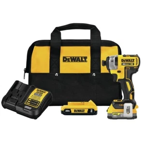 DeWalt DCF887D1E1 20V MAX XR BL Li-Ion 1/4" 3-Spd Impact Driver Kit (1.7 Ah) New - Picture 1 of 3