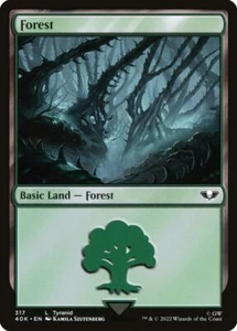10x Forest Basic Land - NM - Warhammer 40,000 - SPARROW MAGIC mtg - Picture 1 of 1