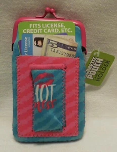Hot MESS Zigarettenetui Damen Top Verschluss Pink Teal Etui Karten & Feuerzeug Halter - Bild 1 von 5