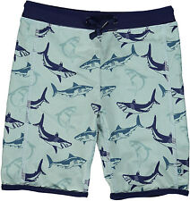 Smafolk UV Schutz Pant Badehose blau allover Hai shark 80 86  92 98 104 110 116 