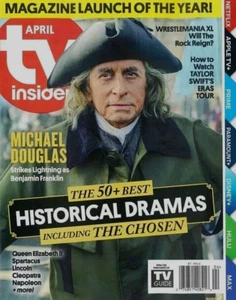 TV INSIDER MAGAZINE APR 2024 | MICHAEL DOUGLAS | THE 50+ BEST HISTORICAL DRAMAS - Picture 1 of 1