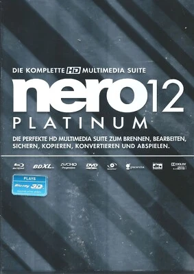 Nero 12 Platinum + 2 DVDs mit Videoclips für die NERO Videoverarbeitung - Bild 1 von 4