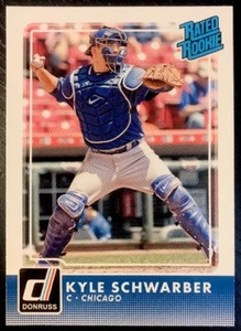 KYLE SCHWARBER RC - 2016 Donruss #31 - CHICAGO CUBS - Imagen 1 de 2