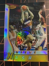 1996-97 Bowman's Best Steve Nash Refractor Rookie Card RC #R18 Suns