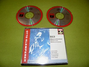 Bach - Mass In B Minor - Otto Klemperer - 2xCD EX Full Silver No IFPI Remastered - Picture 1 of 2