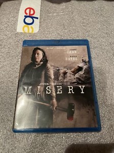 Misery (Blu-ray Disc) Superb Condition! W/Rare Insert Cards! See Pics!