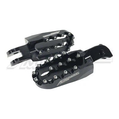 Juego de 2 clavijas de pie de agarre más grandes de aluminio Husqvarna EE2 E2 Foto 1 de 4