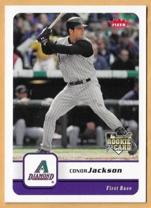 CONOR JACKSON ARIZONA DIAMONDBACKS ROOKIE #422 - PONTE SUPERIORE QUASI NUOVO-MT 2006 - Foto 1 di 2