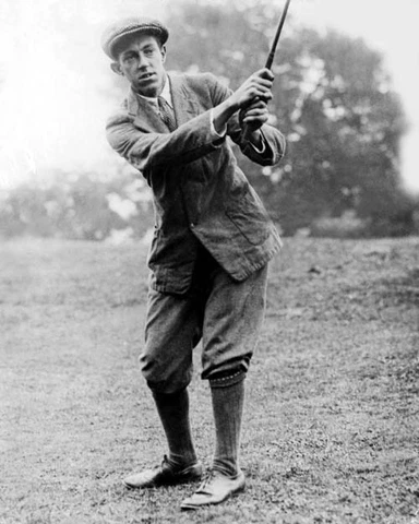 1913 US Amateur Golfer FRANCIS OUIMET Glossy 8x10 Photo Golf Swing Print Poster Cover