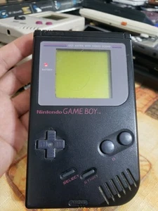Original Grey Nintendo Game Boy Black GameBoy System Handheld Console DMG-01 - Picture 1 of 6