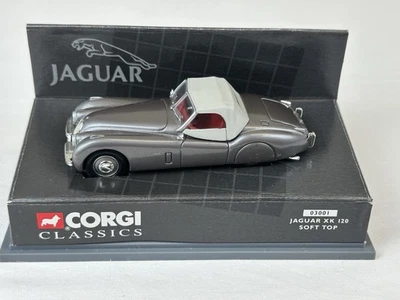 Corgi Classics Jaguar XK 120 Soft Top 1:43 Boxed Part 03001 - Image 1 of 3