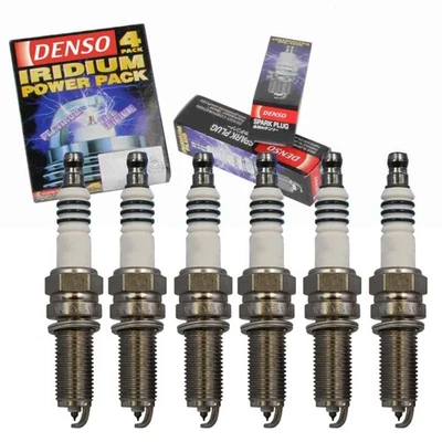 6 piezas bujías de alimentación de iridio DENSO 5356 para Honda Odyssey 2008-2015 3,5 L V6 Foto 1 de 3